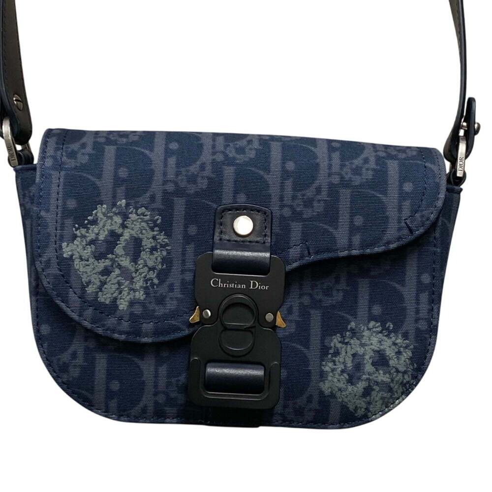 CHRISTIAN DIOR Blue Shoulder Bag - Picture 11 of 12